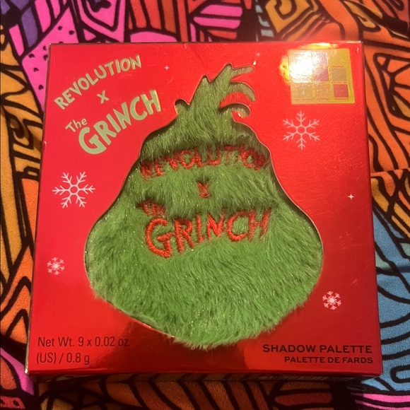 Revolution Other - Revolution x The Grinch “Mean One” Shadow Palette 9 Shades NEW